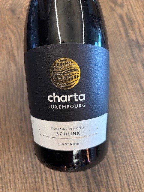 Pinot Noir charta.Luxembourg 2022 Machtum Ongkaf AOP Caves Schlink